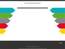 Tablet Screenshot of komunijnesukienki.pl